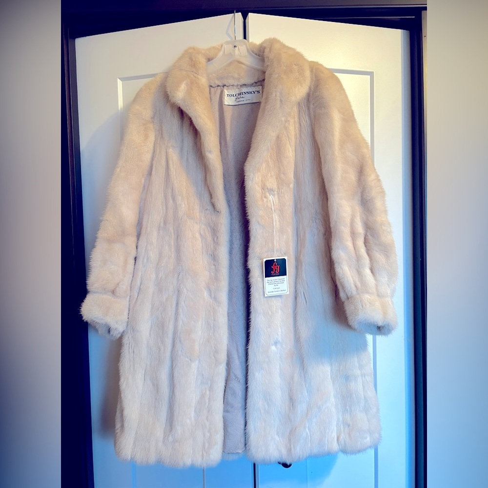 Vintage Tourmaline Mink Coat